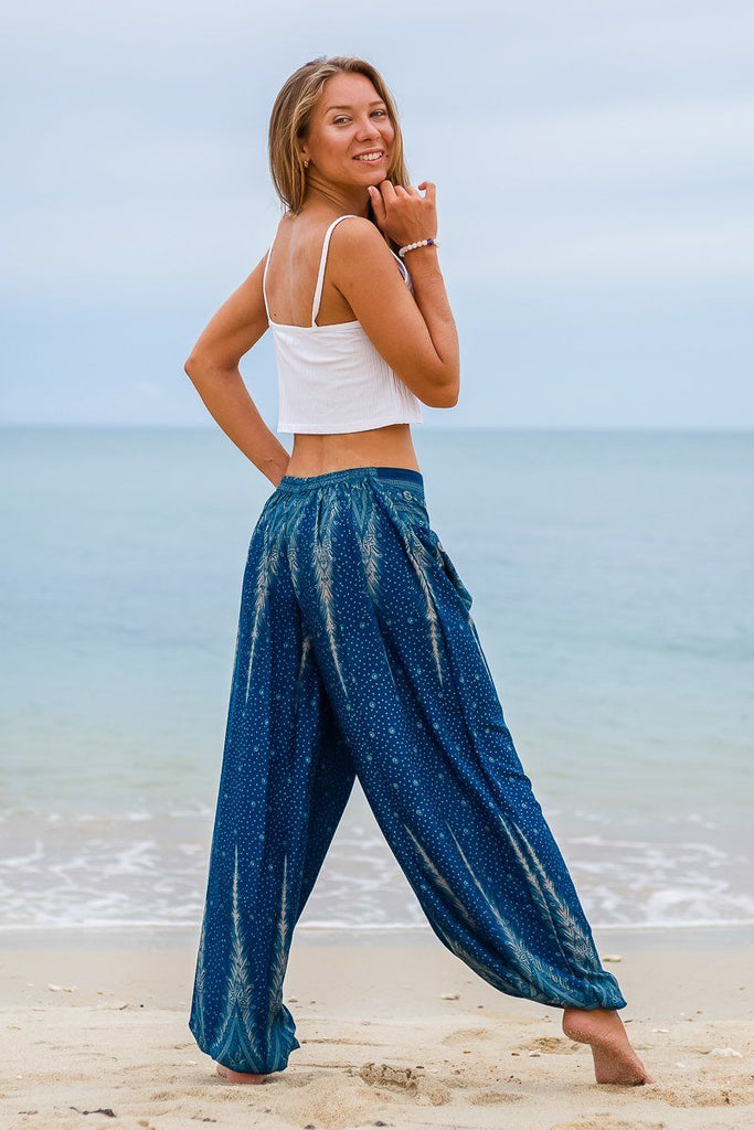 Pantalones de Yoga azules